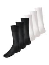 Kit com 6 Pares de Meias Social Meianyl 6002-001 Colorido