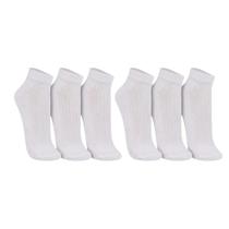 Kit Com 6 Pares De Meias Unissex Cano Curto Trifil Algodão