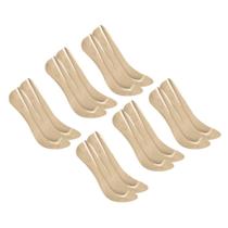 Kit Com 6 Pares Meias Selene Sapatilha Modelo Super Invisível Feminina Kit Com 6 Pares Meias Selene Sapatilha Modelo Super Invisível Feminina