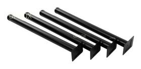 Kit Com 6 Pés De Ferro Tubular Circular Mesa 50cm Aço Forte Kit Com 6 Pés De Ferro Tubular Circular Mesa 50cm Aço Forte