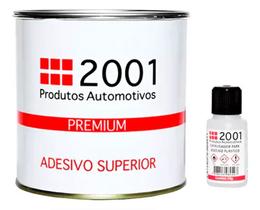 Kit com 6 plastica branca 900g - 2001 premium