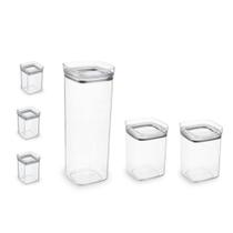 Kit com 6 Pote Herméticos 9061 - Arthi Kit com 6 Pote Herméticos 9061 - Arthi