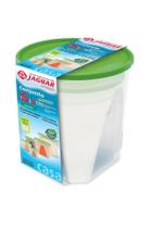 Kit Com 6 Pote Mantimento Redondo Cores Sortidas - 107585 Kit Com 6 Pote Mantimento Redondo Cores Sortidas - 107585