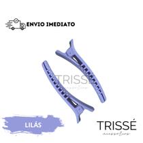 Kit Com 6 Presilhas Jacaré Para Salão De Beleza Segura Mechas Grossas E Não Marca O Cabelo