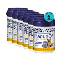 Kit Com 6 Proden Plaque Off Para Cães E Gatos 40g Inovet