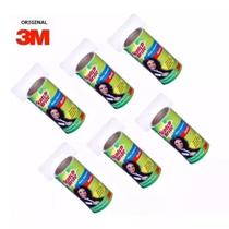 Kit com 6 Refil Rolo Adesivo SCOTH-BRITE 3M