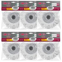 Kit com 6 Refis Noviça Mop Twister Bettanin BT190R