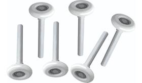 Kit Com 6 Roldanas Porta Seccional