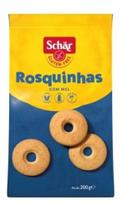 Kit com 6 Rosquinhas com Mel Hoops Sem Glúten 200gr - Schar