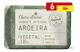 Kit Com 6 Sabonetes De Aroeira 110g - Cheiro De Ervas