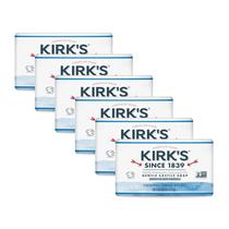 Kit com 6 Sabonetes Kirk's Castile Original - 120ml cada Kit com 6 Sabonetes Kirk's Castile Original - 120ml cada