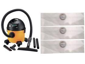 Kit Com 6 Sacos Descartáveis Aspirador Pó Lavor Wash Compact Kit Com 6 Sacos Descartáveis Aspirador Pó Lavor Wash Compact