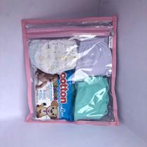 Kit com 6 SACOS organizadores ROSA maternidade viagem multiuso Kit com 6 SACOS organizadores ROSA maternidade viagem multiuso