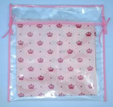 Kit com 6 Saquinhos de Maternidade de Viés Rosa Kit com 6 Saquinhos de Maternidade de Viés Rosa
