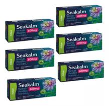Kit com 6 Seakalm 600 mg com 20 comp. Kit com 6 Seakalm 600 mg com 20 comp.