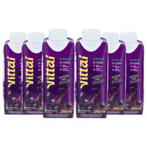 Kit com 6 Smoothies Vittaí Açaí Original 250ml Sem lactose, Sem glúten e 0 açúcar Kit com 6 Smoothies Vittaí Açaí Original 250ml Sem lactose, Sem glúten e 0 açúcar