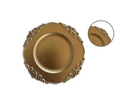 Kit com 6 Sousplat Petit Orlando 25 cm para Sopeira - Linda e Elegante Mesa Posta. Kit com 6 Sousplat Petit Orlando 25 cm para Sopeira - Linda e Elegante Mesa Posta.