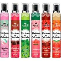 Kit Com 6 Spray Aromatizador Perfume de Calcinha 40ml - Apinil
