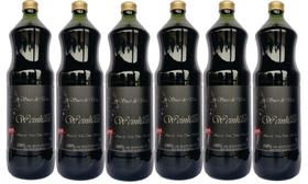 Kit Com 6 Sucos De Uva Tinto Integral 1l Weinhaus