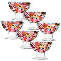 Kit Com 6 Taças Pequena 2,4L. Kit Com 6 Taças Pequena 2,4L.