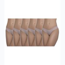 Kit com 6 Tangas Corte à Laser BR Lingerie 1135 Microfibra Kit com 6 Tangas Corte à Laser BR Lingerie 1135 Microfibra