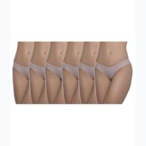 Kit com 6 Tangas Corte à Laser BR Lingerie (1135) Microfibra Kit com 6 Tangas Corte à Laser BR Lingerie (1135) Microfibra