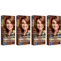 kit com 6 TINTURAs COR&TON NIELY 7.777 LOURO MARROM INTENSO