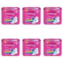 kit com 6 un Intimus Gel Absorvente Gel Suave- 8 Unidades