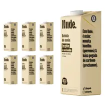Kit com 6 unidades 6L Bebida de Aveia Orgânica Nude Baunilha