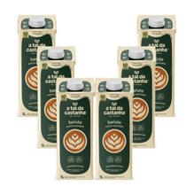 Kit com 6 unidades 6L Bebida Vegetal A Tal da Castanha Barista