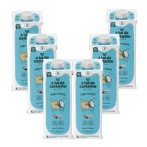 Kit com 6 unidades 6L Bebida Vegetal A Tal da Castanha Caju e Coco
