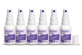 Kit com 6 Unidades de Removex Sensitive 30ml Spray Kit com 6 Unidades de Removex Sensitive 30ml Spray