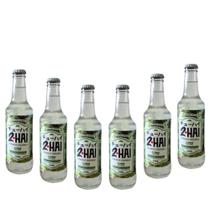 Kit com 6 unidades do 2 HAI Citrus - Coquetel Highball Sabor Limão 275ml