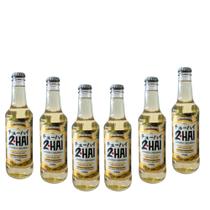 Kit com 6 unidades do 2 HAI Passion Citrus - Coquetel Highball Sabor Maracujá com Limão 275ml