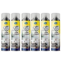 Kit com 6 Unidades Limpa Estofados Zip Spray 300ml Kit com 6 Unidades Limpa Estofados Zip Spray 300ml