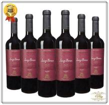 Kit com 6 Vinhos Argentinos Luigi Bosca Malbec