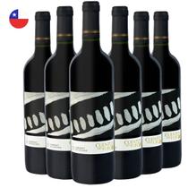 Kit com 6 Vinhos Chilenos Tinto Seco Cabernet Sauvignon Cuentos del Fuego