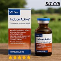 Kit com 6 virbac inducel active 20 ml (cloprostenol)