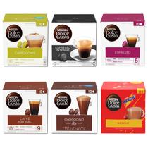 Kit com 60 Cápsulas de Nescafé Dolce Gusto Nestlé 6 Sabores