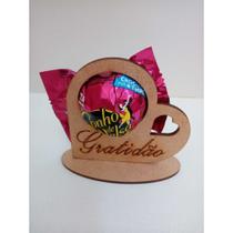 Kit com 60 porta bombom coração inclinado gratidao - lembrancinha aniversario - casamento - batizado Kit com 60 porta bombom coração inclinado gratidao - lembrancinha aniversario - casamento - batizado