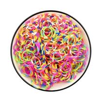 Kit com 600 Peças de Faixas de Tear de Borracha Coloridas - DIY Artesanato