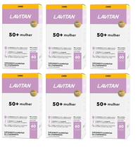Kit Com 6cx Lavitan 50+ Mulher 60 Comprimidos - Cimed
