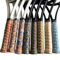 Kit com 6un de Overgrip Estampado 3D, Zarsia - várias cores