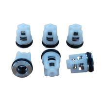 Kit com 6un de Vávlulas de Sucção e Pressão para Lavadora Tekna HL3000 HL3000V0230