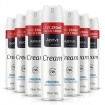 Kit com 6un Desodorante Antitranspirante Above Maxx Cream Original 250ml Kit com 6un Desodorante Antitranspirante Above Maxx Cream Original 250ml