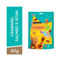 Kit com 6un - purina friskies party mix camarao salmao atum 40g (032272)