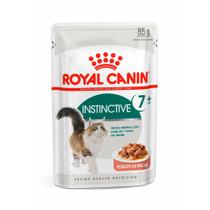 Kit com 6un - royal canin sache wet instinctive 7mais feline 85g (018097)
