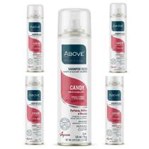 Kit com 6un Shampoo a Seco Above Candy 150ml Kit com 6un Shampoo a Seco Above Candy 150ml