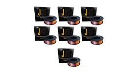 Kit Com 7 Arame Mig Diâmetro - 0,80mm - 5kg - JST Kit Com 7 Arame Mig Diâmetro - 0,80mm - 5kg - JST