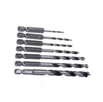 Kit com 7 Brocas para Madeiras Encaixe Sextavado D-62371 - Makita